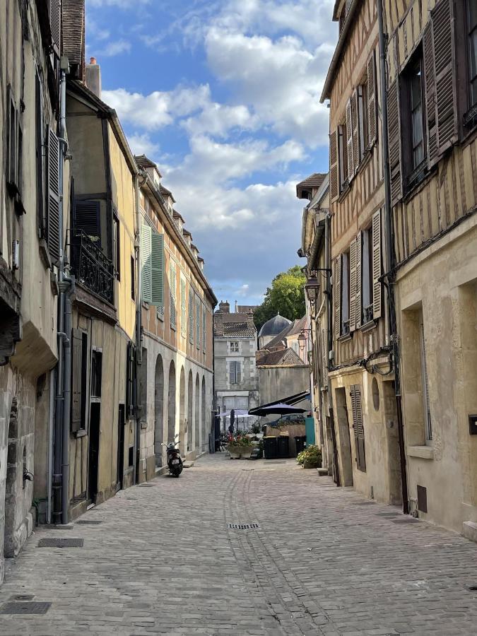 Appartement Le Cadet Roussel Auxerre Les Quais Eksteriør billede